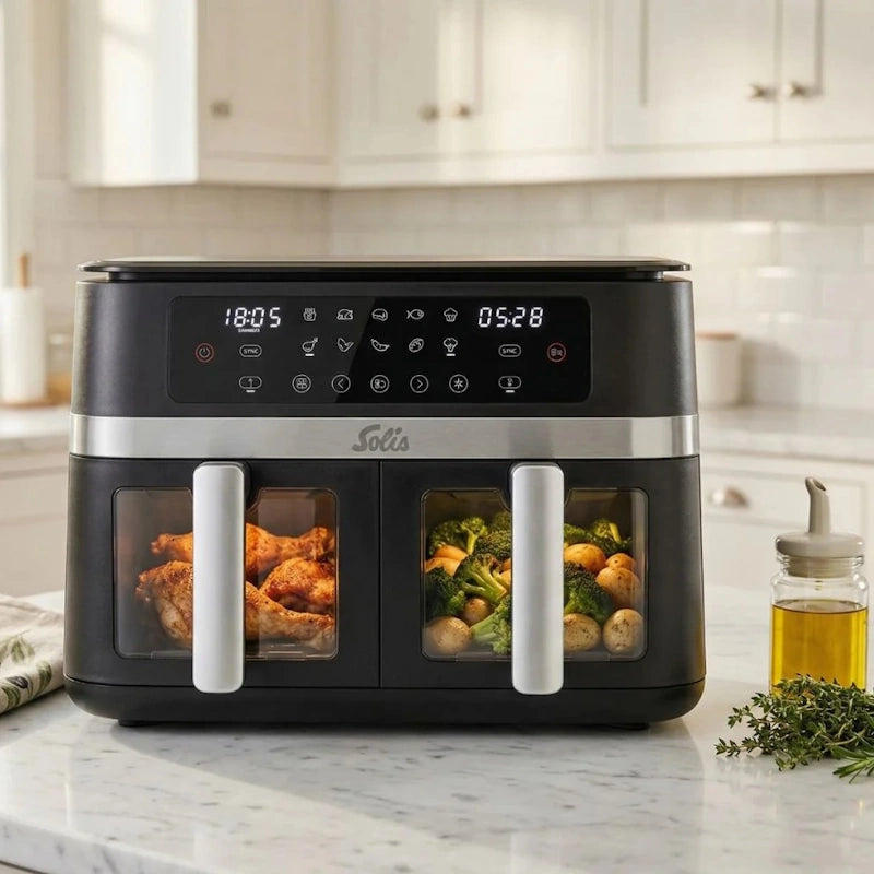 Solis Air Fryer Duo cvrtnik na vroč zrak