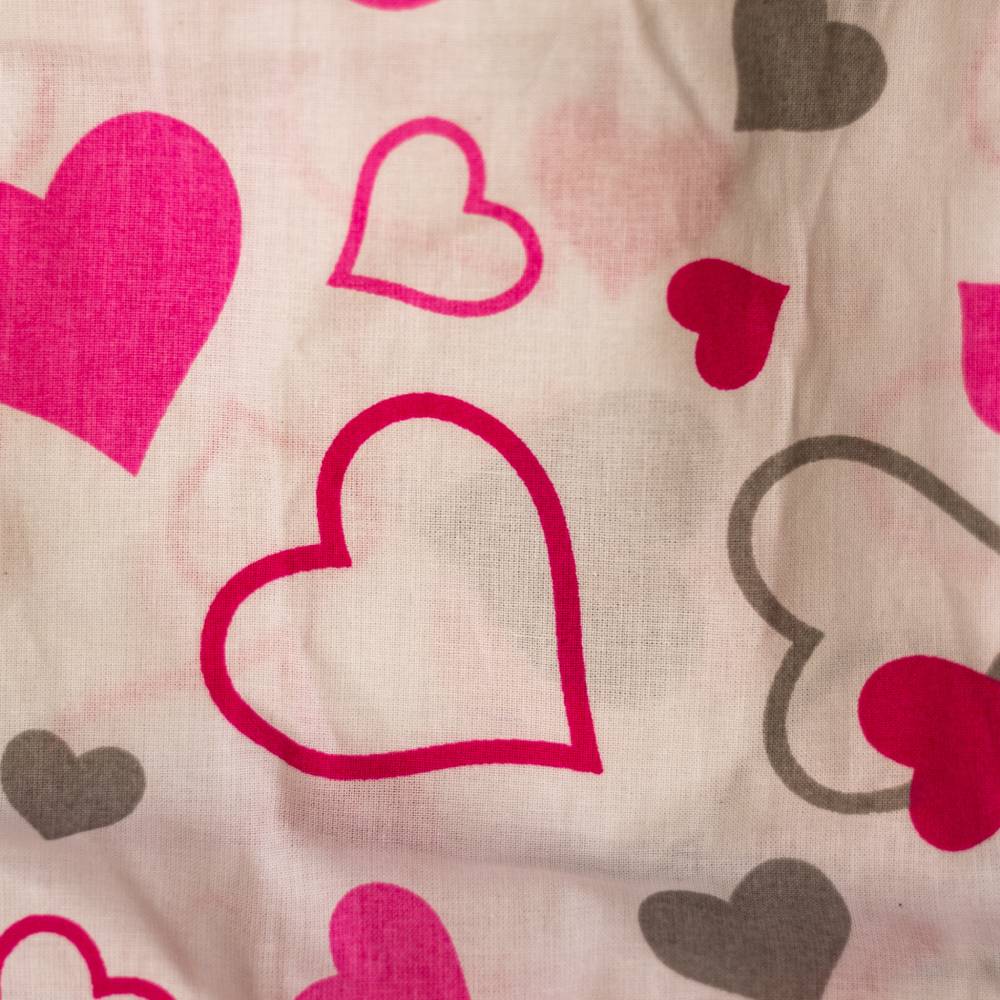 SuperMami navlaka za jastuk za dojenje tip U - Boja 152 srca
