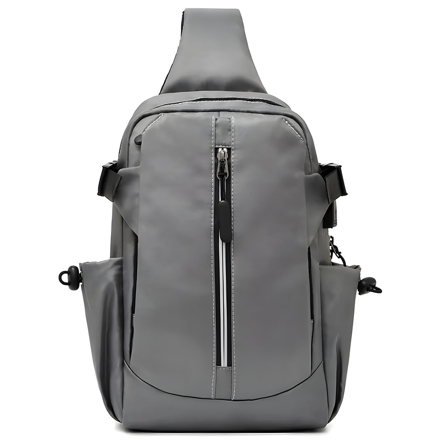 Torba za struk s USB punjenjem LE-25623 - Siva KP25623