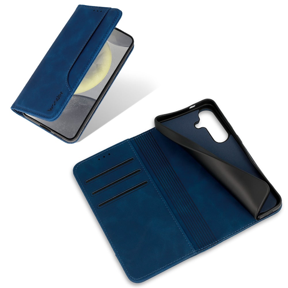 WONDER PRIME PREMIUM PREKLOPNA MASKA ZA SAMSUNG GALAXY A15 4G/ 5G NAVY PLAVA