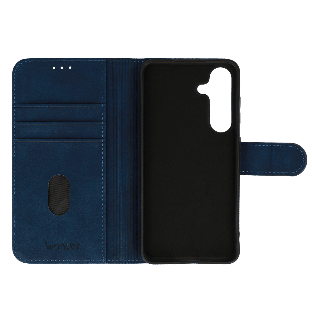 Wonder Fancy preklopna futrola za Xiaomi Redmi Note 14 5G navy plava