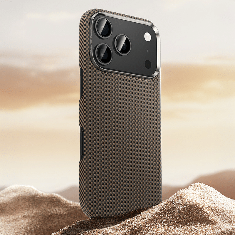 Benks Magnetic Armor Tint Kevlar 1000D za iPhone 17 Pro zlatna