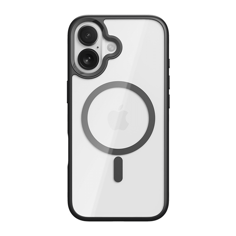 Rock Guard Lens Protection Series MagSafe maska za iPhone 17 prozirno-crna