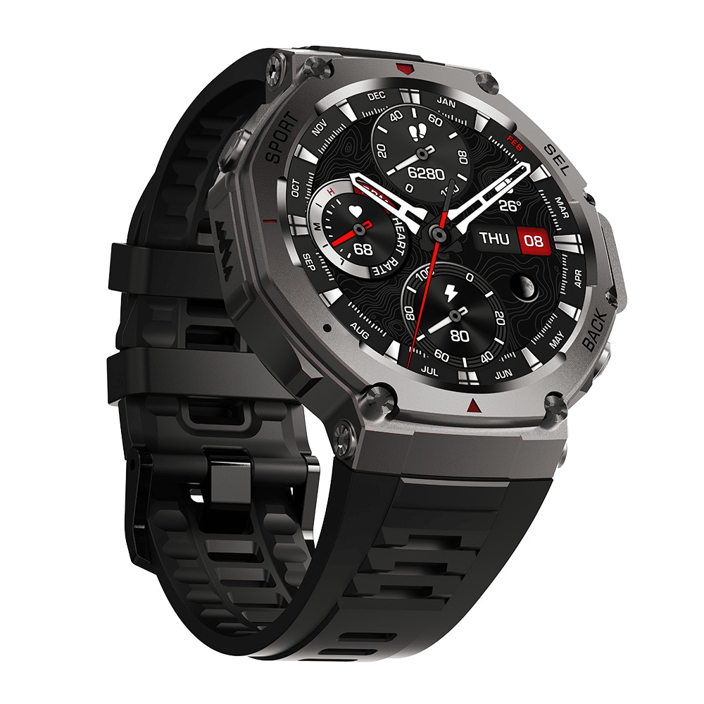 Blavec Smartwatch M-04 Falcon AMOLED GPS glasovni poziv (SWM04-GP) grafit + 1 remen