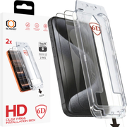 Tel Protect Dust-Free Easy Fit Full Glue 6D kaljeno staklo za Samsung Galaxy S26 Plus crno (s otključavanjem otiskom prsta) – 2 kom.