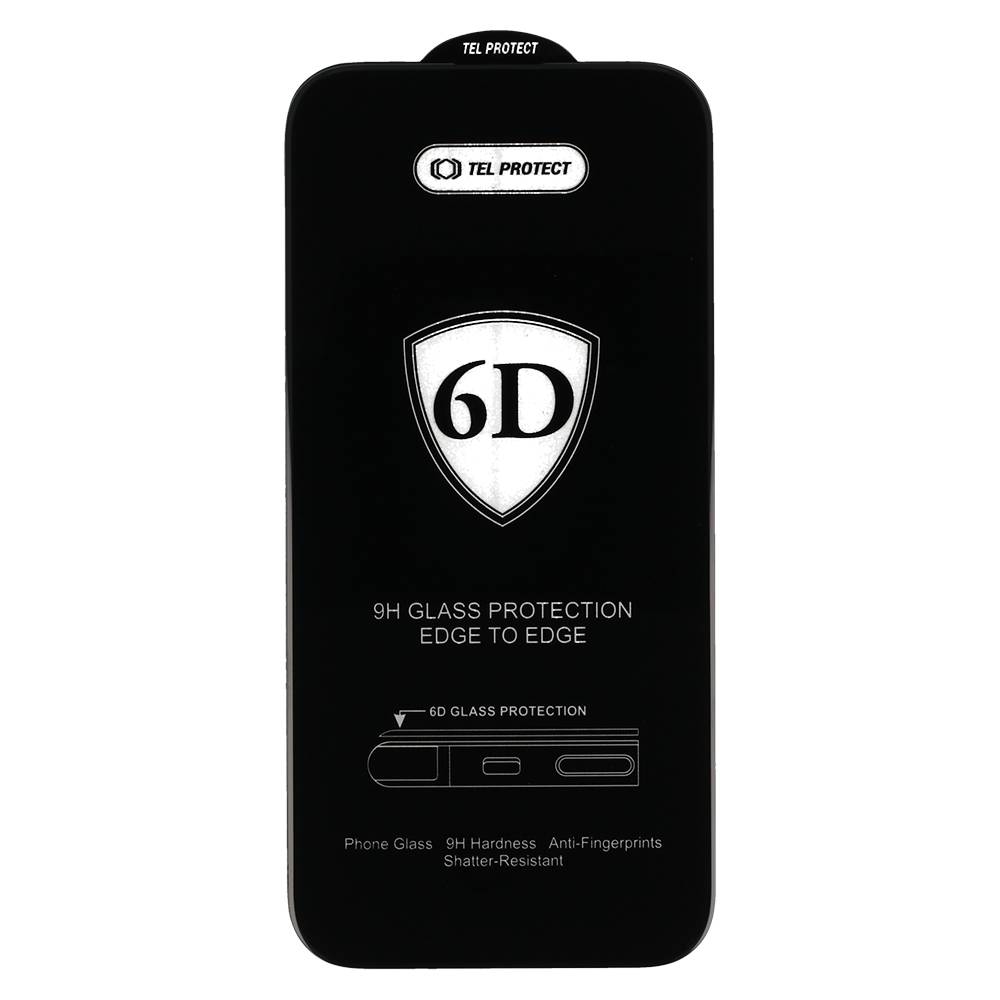 Kaljeno staklo Tel Protect Full Glue 6D za XIAOMI REDMI A5 4G sa crnim rubom