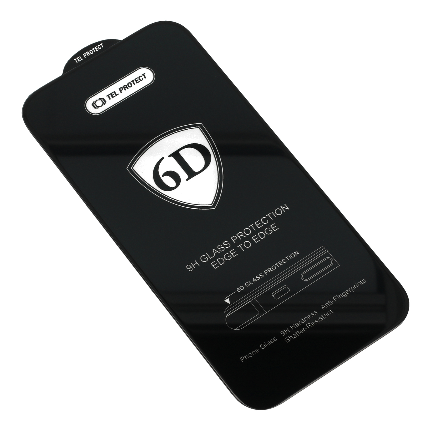 Kaljeno staklo Tel Protect Full Glue 6D za HONOR 400 LITE sa crnim rubom