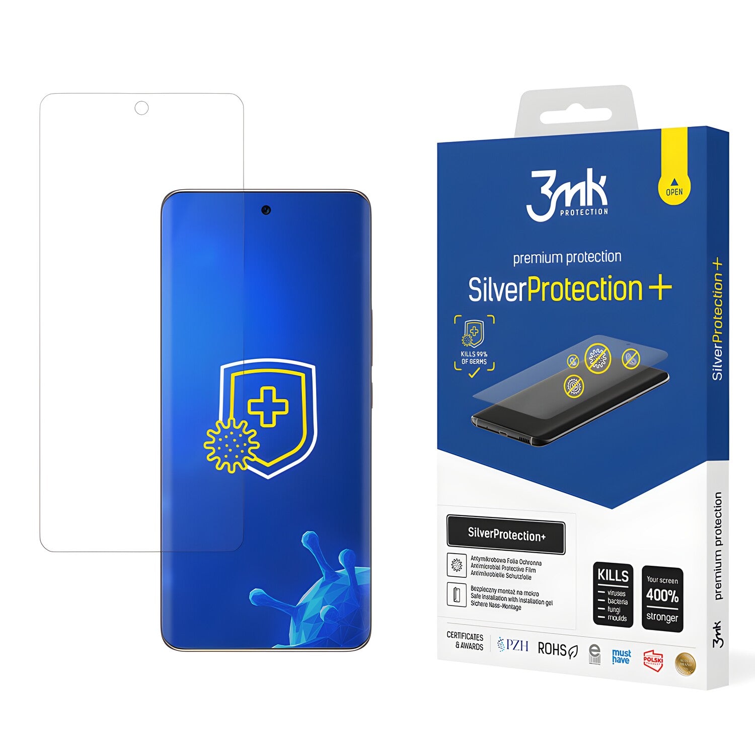 3mk SilverProtection+ za Honor Magic8 Pro - Prozirna KP39619