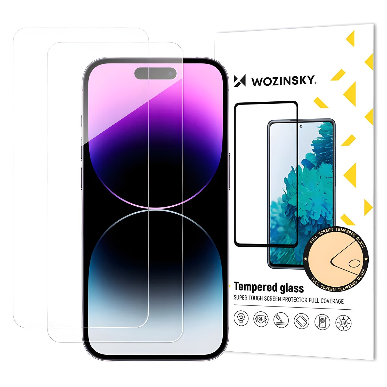 Wozinsky zaštitno staklo 2kom za Apple iPhone 17 Pro - Prozirna KP39713