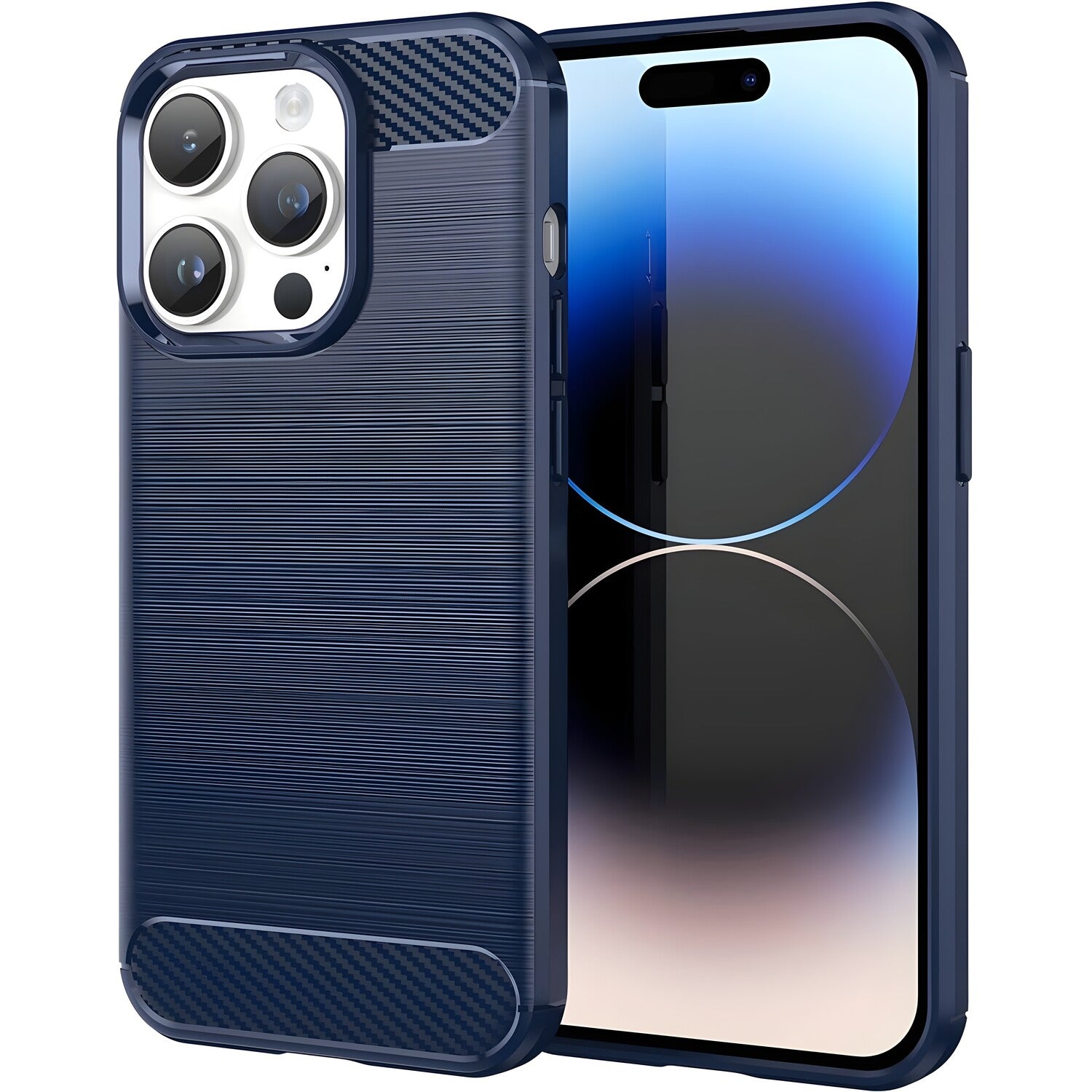 Futrola Carbon Shield TPU za Samsung Galaxy S25 - Plava KP39816