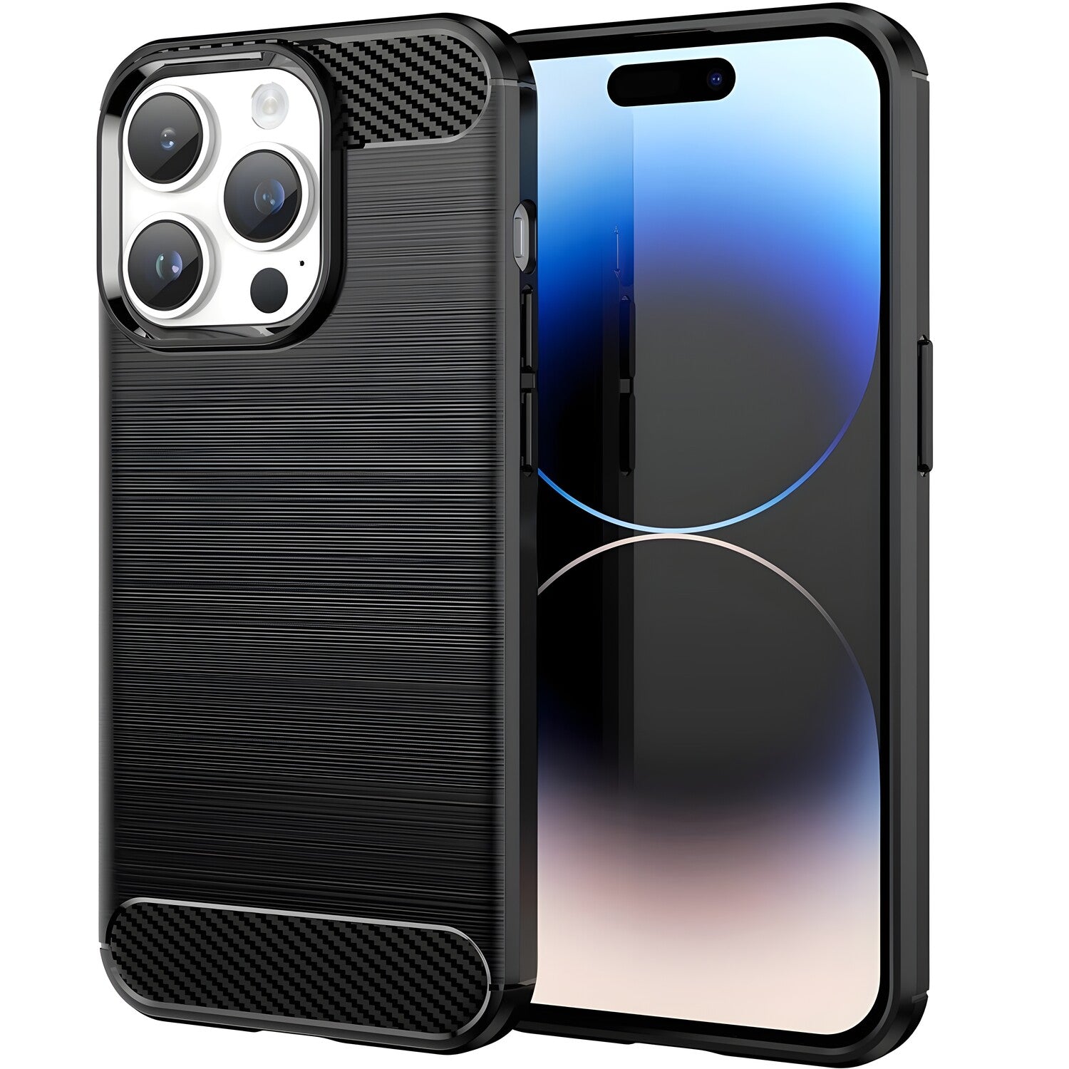 Futrola Carbon Shield TPU za Samsung Galaxy S25 - Crna KP39831