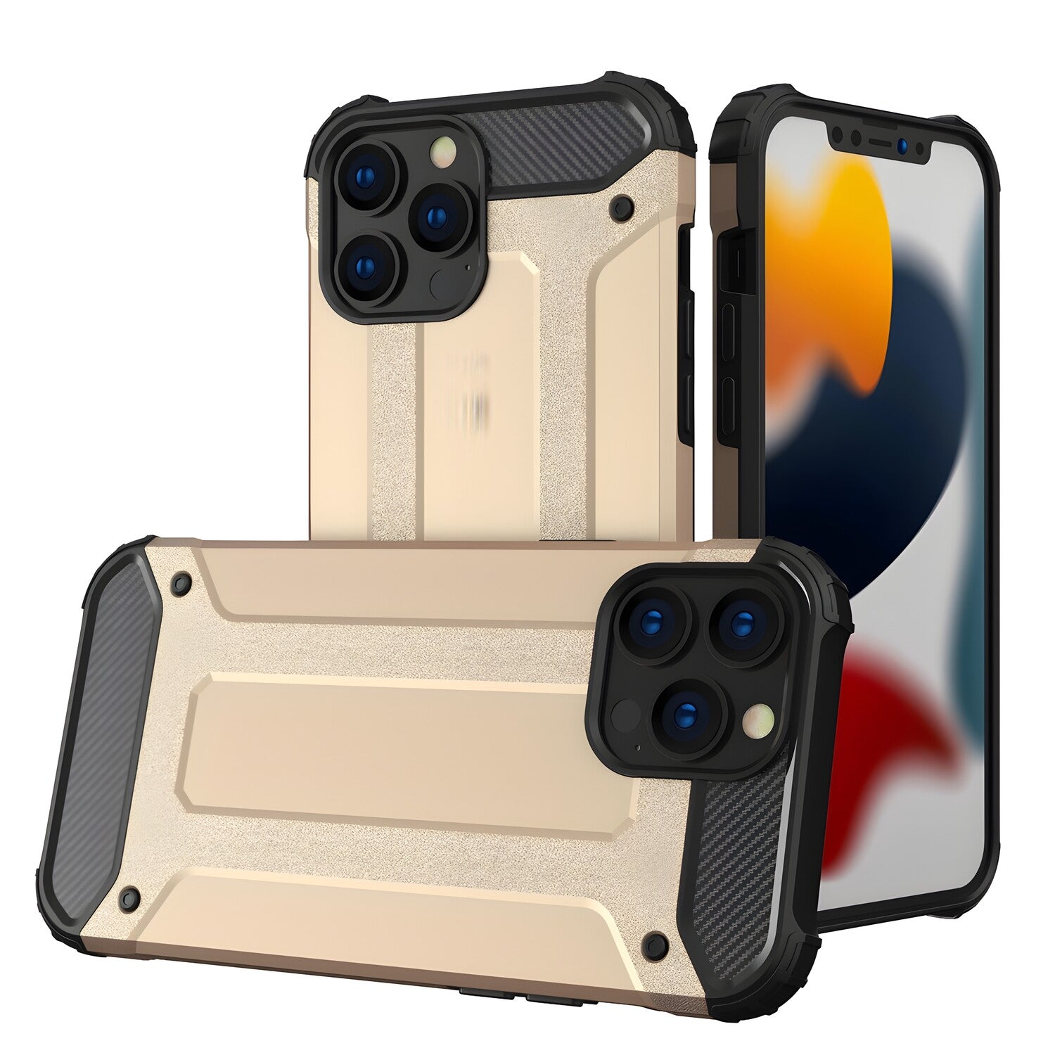 Futrola Hybrid Armor za Samsung Galaxy A56 - Zlatna KP39838