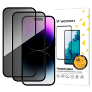Wozinsky Privacy Glass 2kom Tvrđeno staklo za Samsung Galaxy A17/Galaxy A17 5G - Crna KP40653