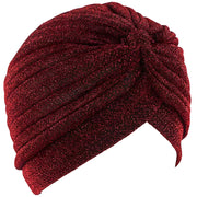 Sjajna Turbanova Kapa - Bordo KP6634