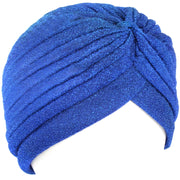 Sjajna Turbanova Kapa - Tamno Plava KP6636