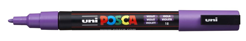 Marker Uni pc-3m Posca ljubičasti