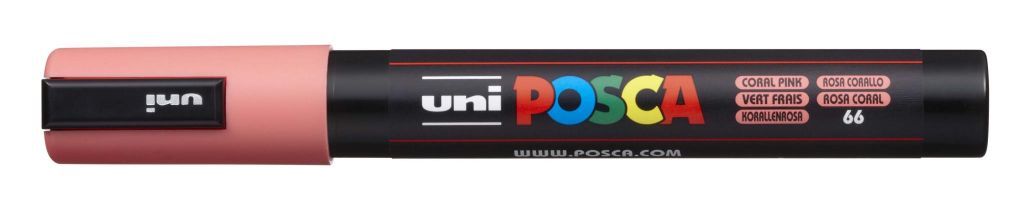 Marker Uni pc-5m Posca koraljno rozi