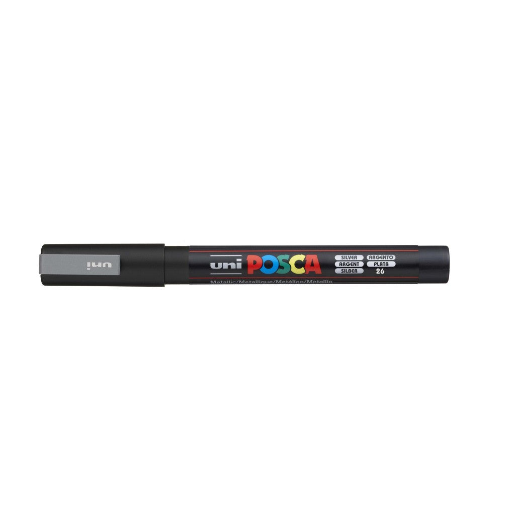 Marker Uni pc-3m Posca srebrna