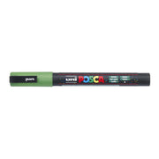 Marker Uni pc-3ml Posca glitter zeleni
