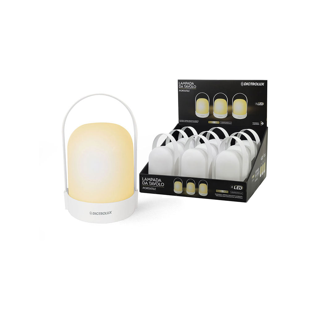 Vrtna LED lanterna Crna