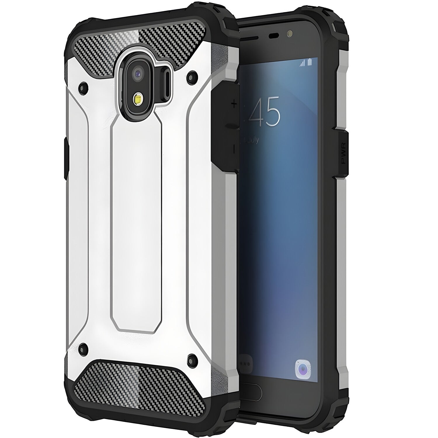 Futrola Hybrid Armor za Samsung Galaxy J2 Pro 2018 - Srebrna KP26991