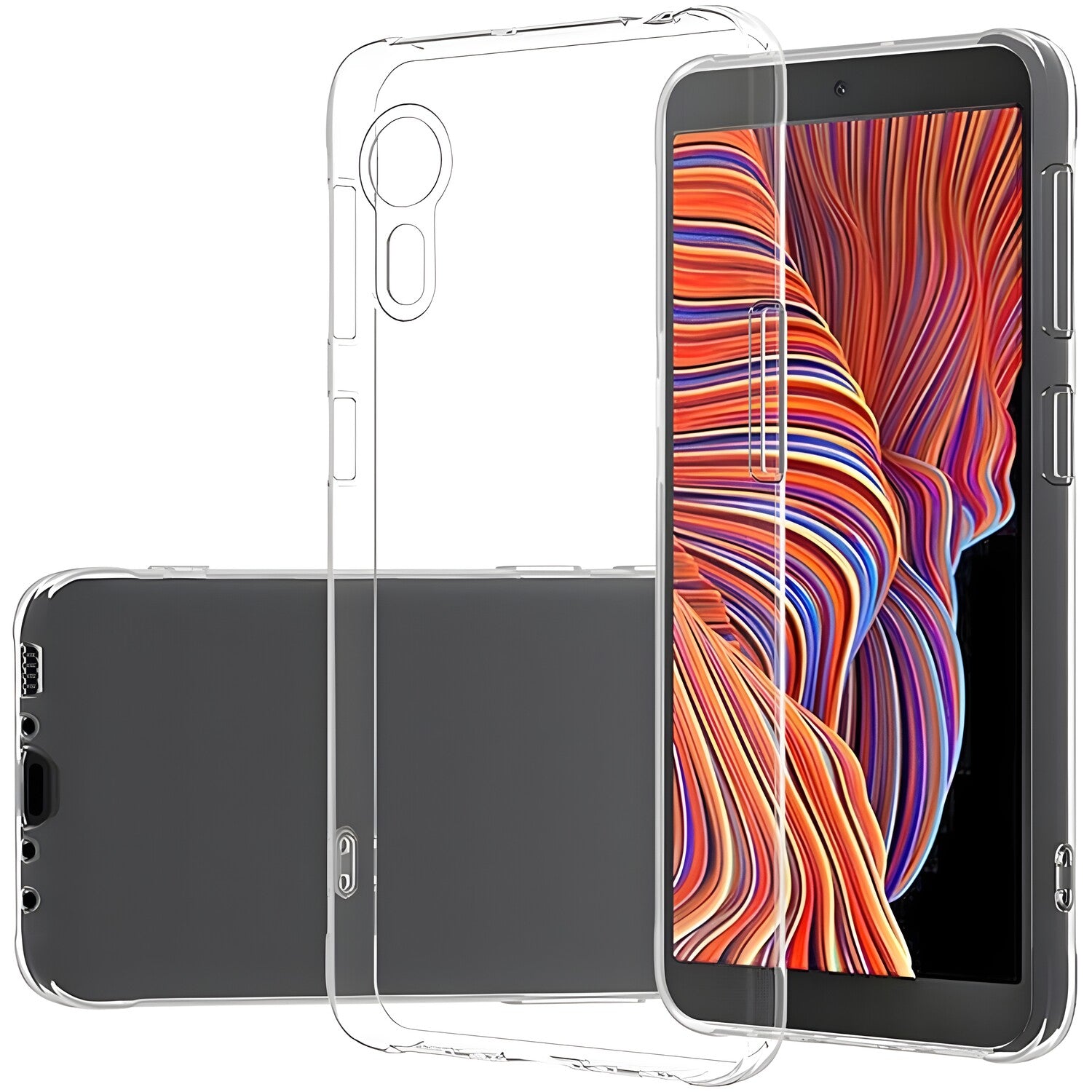 Przezračno zaštitno kućište za Samsung Galaxy Xcover 5 - Prozirna KP29505