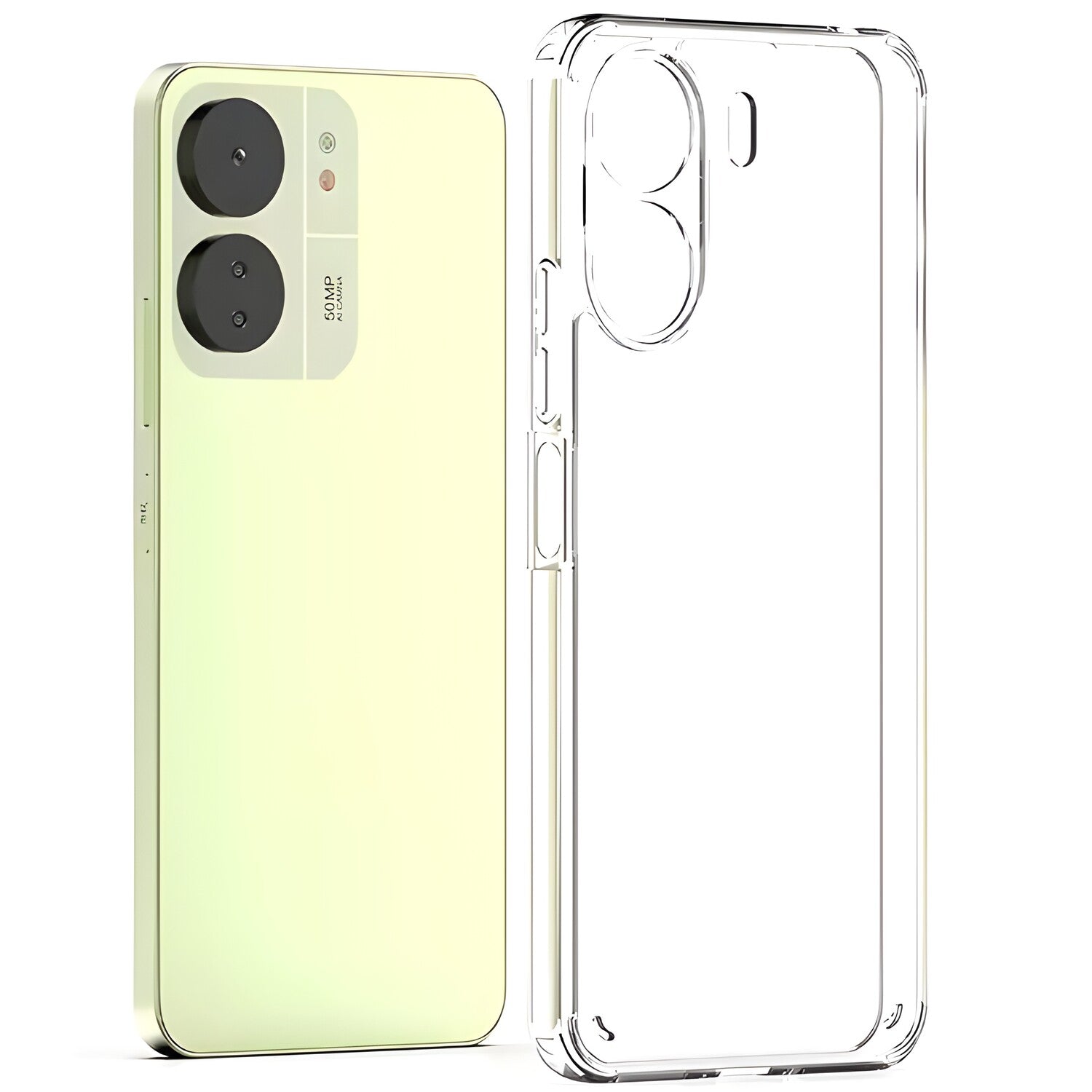Przezračno zaštitno kućište za Xiaomi Redmi 13C 4G/Poco C65 - Prozirna KP33934