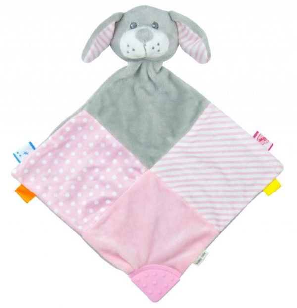 Plišani zeko s vibracijom grey&mint