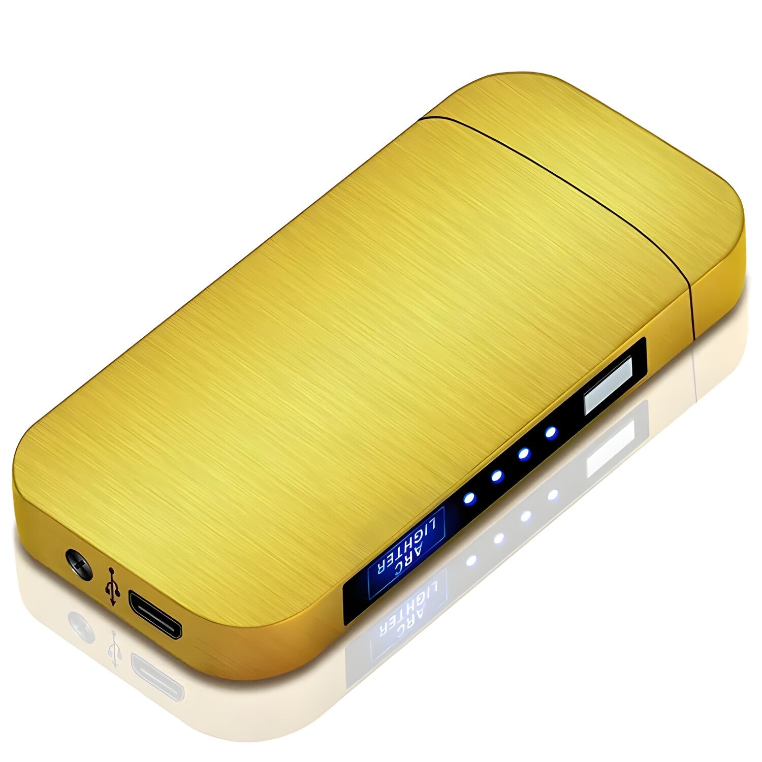 Električni upaljač s USB punjenjem TO-25709 - Zlatna KP25709