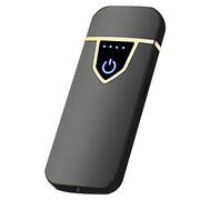 Električni upaljač s USB punjenjem UN-25716 - Crna / Sjajna KP25716