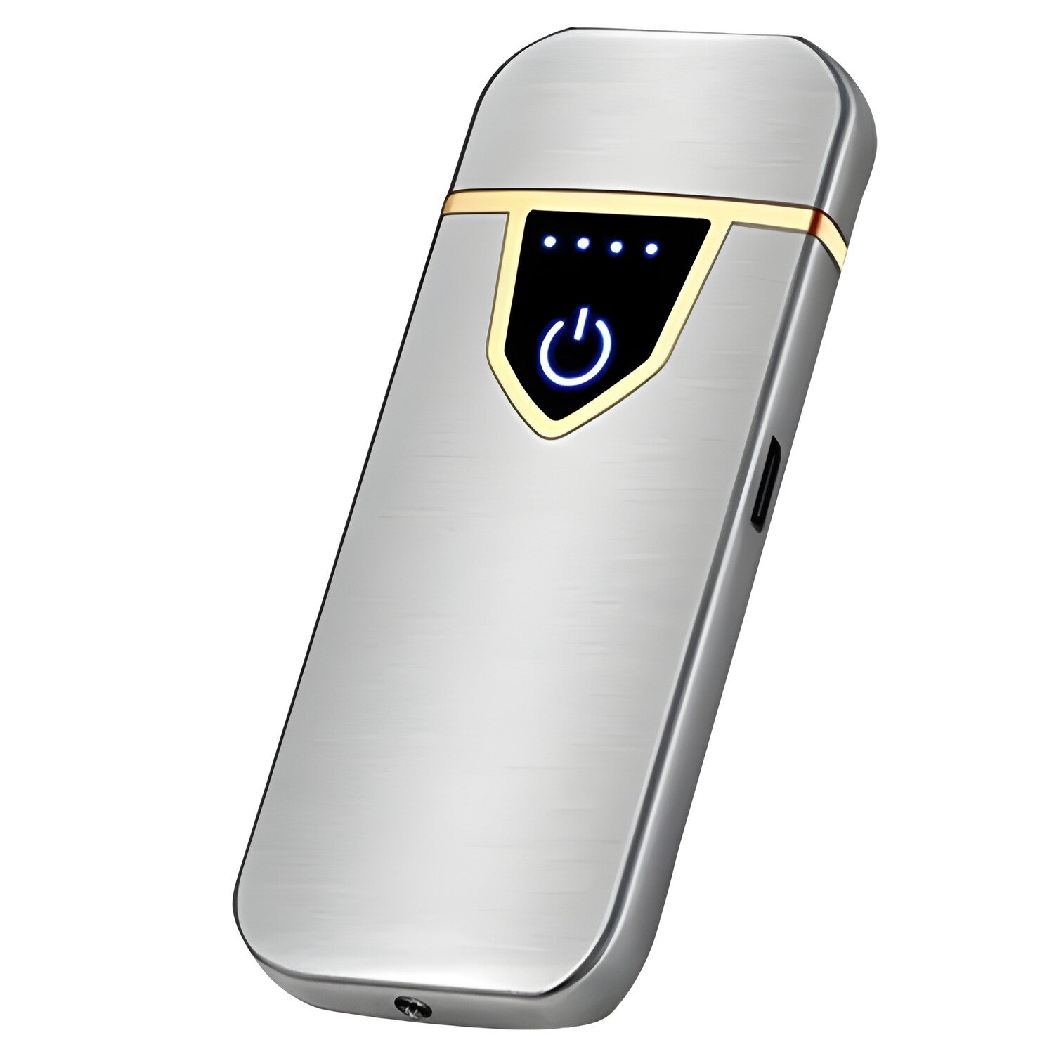 Električni upaljač s USB punjenjem UN-25720 - Srebrna KP25720